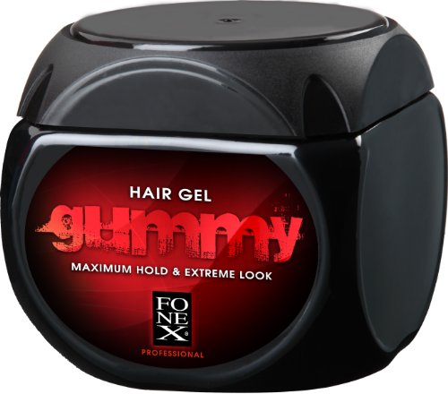 FONEX GUMMY HAIR STYLING GEL ORIGINAL 150ML, 220ML, 500ML, 700ML & FULL BOX (220ml)