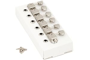 Fender® »AMERICAN VINTAGE STRAT®/TELE® TUNING MACHINES« Set di Meccaniche per Chitarra Elettrica- Ratio 15:1 - 6-Si. - Colore: Nichelato