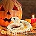 Produktbild starter Skeleton Verzierung der Halloween-Schlange - Tierskelettdekor für Geisterhaus- / Horrorfilmstützen, addieren gespenstische Atmosphäre zu Halloween.