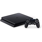 Playstation Sony 4, 500GB Slim System Black (Renewed)