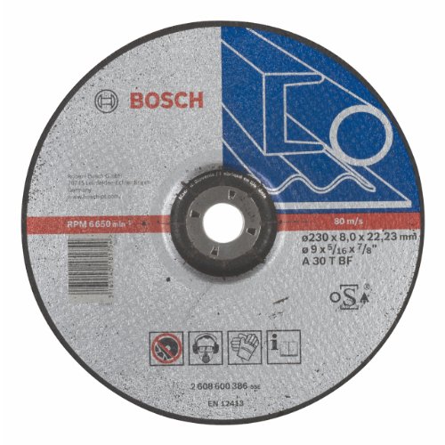 Bosch 2608600386 Schleifzubehör Schruppsch.230 x 8 mm F.Stahl - 2