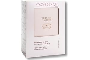 OXYFORM BY OXYLENT Laboratoires Oxyform I 12 Repas Soupes Thaï Minceur Diététique I Potage Protéines Préparation Soupe Poudre I Faibles Calories & Riches En Vitamines I 84 Kcal par Portions I Lot 2 Sachets I 300 g