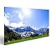 Produktbild islandburner Bild Bilder auf Leinwand Karwendelgebirge in Österreich - kleines Tal namens Eng ALM Wandbild, Poster, Leinwandbild PIQ-1K-DE