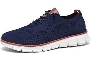 RUFONE Breeze Schuhe für Herren, Oxfords, Schnürschuhe, leicht, lässig, Wanderschuhe, bequeme Anzugschuhe für Herren, Wearbreeze, Urban Schuhe für Herren, Netzstoff, Business-Schuhe
