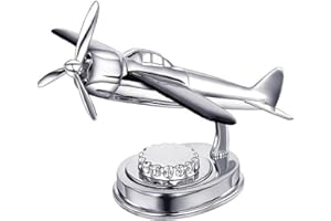 Vepoty Auto Diffusor Solar Flugzeug Auto Diffusor Duft Duft Aromatherapie Schreibtisch Ornamente Für Autobürohaus