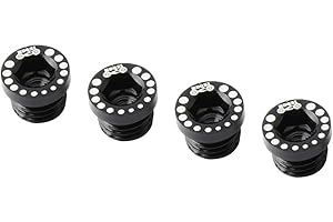 Anneome 4pcs Brake Line Kit Screws and Bolts Cycling Brake Screw Titanium Mtb Bolts Blue Aluminium Alloy Screw Bike Brake Screw Mountain Bike Base Bike Rack Adjust Cable M10 Bicicleta