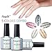 FairyGlo 5 Colours Gel Nail Polish UV LED Soak Off Platinum Varnish Bling Lacquer Nail Art Gift Set Manicure Collection New 10ml C58001