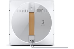 ECOVACS WINBOT W1 Pro Robot Laveur de vitres, Lavage Efficace avec Win Slam 3.0, Technologie de pulvérisation croisée, Planification Intelligente du Nettoyage, 2800 AP, détection des Bords