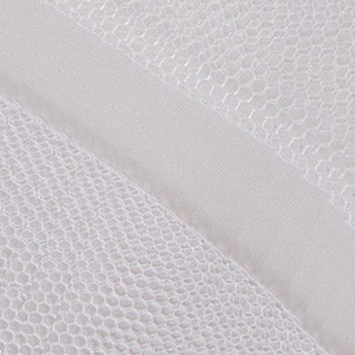 LUFA Anti Moskito-Fliegen-Wanzen-Tür-Fenster-Schirm-Netz-Ineinander greifen Self-Adhesive Sticky Weiß&130*150CM - 2