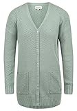 Diese klassisch, elegante Damenstrickjacke von DESIRES aus hochwertiger Baumwollmischung ist super angenehm zu tragen.