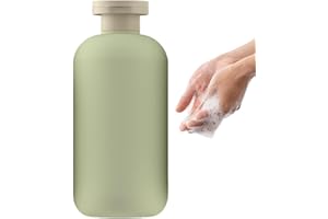 FUKAMOU Reiseflaschen, 200ML/250ML/300ML/400ML/500ML Auslaufsicher Reise Container Für Shampoo, Toilettenartikel, Lotion, Conditioner Duschgel Creme, HDPE