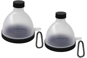 REOOHOUSE Suplemento de Polvo portátil Tableta Contenedor Embudo Proteína BCAA Creatina Cápsula Subdivisión Embudo