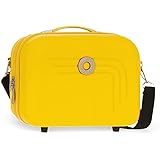 MOVOM Riga, Borsa In ABS Adattabile Unisex Adulto, Giallo (Yellow), 29x21x15 Centimeterss