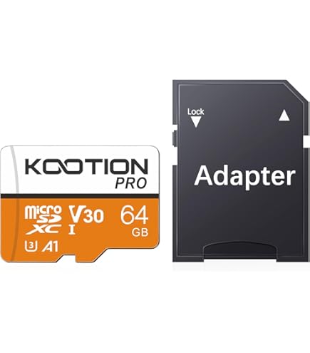 KIOXIA EXCERIA PLUS Scheda MicroSD 64GB U3 V30 - 100MB/s Per Video 4K E Android