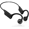 Echaar Bluetooth Headphones, Bone conduction headphones 5.3, Open-Ear Sports Earphones with Mic, Waterproof Wireless headset for Workout, Running, Gym, Hiking, Driving, Cycling