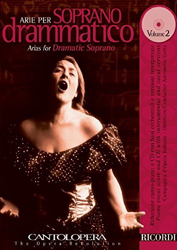 Ricordi Cantolopera: Arie per soprano drammatico vol 2 (+ cd)