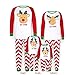 Produktbild Weihnachten Set Baby Kleidung Pullover Pyjama Outfits Set Familie Kinder Baby Boy Deer T Shirt Hosen Familie Pyjamas Nachtwäsche Weihnachten Outfits Set ABsoar Familienanzug Pyjamas