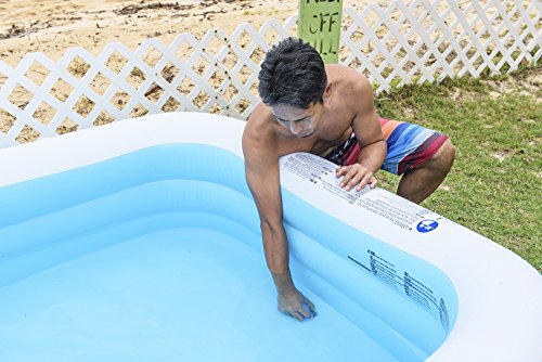 Jilong Giant Pool 3R305 – rechteckiger Familien Pool, 305x183x56cm - 9