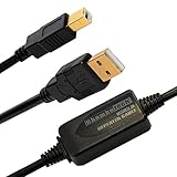 Características: Doble apantallamiento, contactos dorados, para pasiva y activa de dispositivos USB, como impresoras, disco duro externo de, escáneres, pantallas, auriculares, HUB 's, etc.
