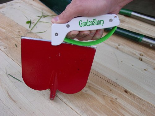 Accusharp Gardensharp Messer- und Werkzeugschärfer, Grün / Weiß - 3