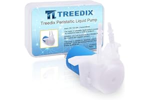 Treedix Peristaltic Dosing Pump DC 12-24V for Arduino DIY Aquarium Lab Analytic Electronic Experiment Watering