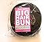 Hair-so? Massive 6 Inches Wide Big Hair Bun Extra Large Hair Doughnut Donut Bridal Wedding Hollywood Hair Style Bun Ring - Choose Colour- Brown, Black or Blonde (Black)