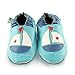 Snuggle Feet Soft Leather Baby Shoes | Toddler Shoes | 0-6 months, 6-12 months, 12-18 months, 18-24 months, 2-3 years (24-36 months, Boat)