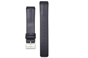 THEAGE Bracelet de montre de rechange en cuir véritable pour Skagen - 433LGL1, 433LSL1, 433LSLC