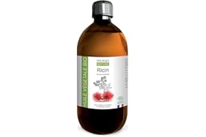 Huile de Ricin Bio - Ricinus communis seed oil - 100% pure et naturelle - première pression à froid - 500ml - PROPOS'NATURE