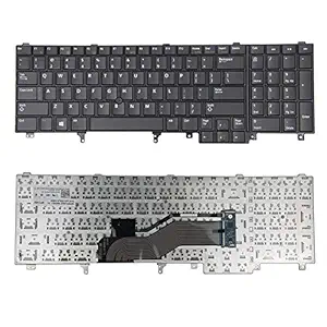 SellZone Laptop Keyboard for Dell Latitude E5520 E5520m E5530 E6520 E6530 E6540 M4600 M4700 M6600 M6700 M8F00 0M8F00 HG3G3 0HG3G3 7T425 07T425 0F5YDT F5YDT NSK-DW0UC 01 PK130FH1A00 NSK-DW2BC