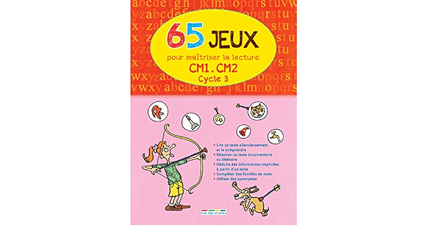 Amazon Fr 65 Jeux Pour Maitriser La Lecture Cm1 Cm2 Palau Martine Cannella Rene Livres