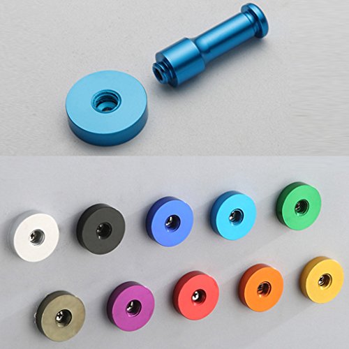 QHGstore Colorful Space Aluminium Farbe Kleiderhaken Küche Tür Hinterhaken Wand Badezimmer Dunkelblau - 2