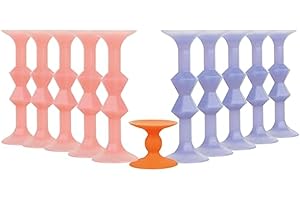 PARTYGEARS 11Ps Silicone Suction Cup Darts Soft Solid Colour Dart Game Pictionary Game for Family Party