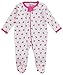 Luvable Friends Baby Girls' "Ladybug Shuffle" Coverall - fuchsia, 6 - 9 months