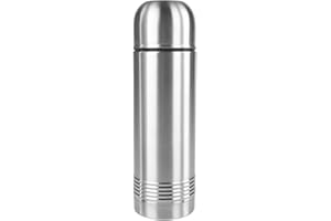 Emsa 618501600 Senator Safe Loc insulated flask, 0.5 litres, stainless steel