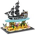 Etarnfly Pirates Ship Building Blocks Set-Micro Mini Bricks Kit Toy, MOC Model Gift for Adults and Kids Age 8 Plus Years Old(4059 Pcs)