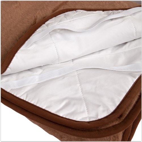 100% Australian Merino Wool Reversible Mattress Topper CAMEL Wool Baby Under blanket , cotbed underblanket 140 x 70 cm WOOLMARKED