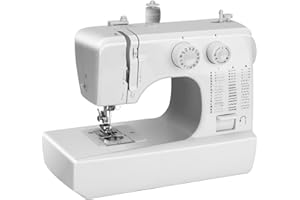 Umelee Macchina da Cucire, 45 Punti, Velocità di Cucitura Alta/Bassa, Macchina per Cucire Completa di Tutte le Funzioni con Luce LED e Pedale