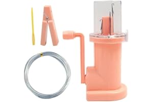 YUETTYY Macchina per intrecciare a mano fai da te, macchina per intrecciare la corda a manovella, mini macchina per maglieria a mano, strumento per cucire a maglia, bobina fai da te