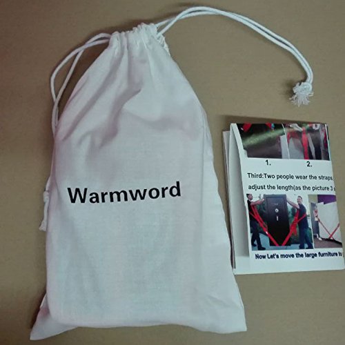 2 Personen Tragegurt für Waschmaschine und Möbel 4tlg,Hebegurt für Gegenstände bis zu 300 kg - 6