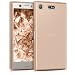 Produktbild kwmobile Hülle für Sony Xperia XZ1 Compact - TPU Silikon Backcover Case Handy Schutzhülle - Cover klar Rosegold