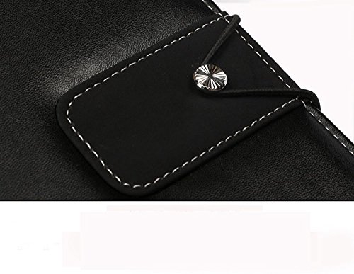 ATIDY® CD/DVD 20 Kapazität Ledertasche, CD Tasche Bestnote tragbare CD Wallet Disc Halter für Auto, Büro, Zuhause oder auf Reisen CD Sleeves - 2