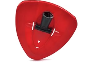 DLAIMI 1 Base de fregona Roja Compatible con Vileda Todo Turbo 2 en 1 Mop Recambio, Base de la fregona de plástico Mop Accesorios para Wring fácil y Limpieza de la fregona