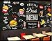 Produktbild Fototapete Tapete Wanddeko Home Decor-Europäische Und Amerikanische Handgemalte Burger-Imbiss-Bar-Imbiss-Fastfood-Restaurantwand,430 X 300 Cm (169,3 X 118,1 In)
