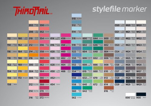 Stylefile Design Marker 12er Top Twelve Set - 4
