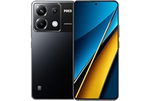 Xiaomi POCO X6 5G - Smartphone 12GB RAM 256GB ROM, Snapdragon® 7s Gen 2, 6.67" 1.5K Flow AMOLED, 120Hz, cámara 64MP, 5000mAh, Carga 67W, Negro [Global Version]