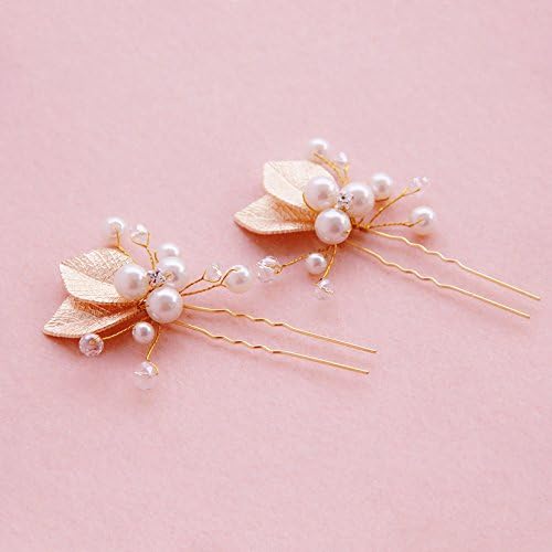 Yu* women 's pastoral style golden leaves/ Baroque/ the bride headdress / wedding jewelry/ hairpin