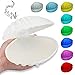 Produktbild Shell LED Nachtlicht Bluetooth Lautsprecher-Qoolife 2-in-1 Funktion USB wiederaufladbare bunte Shell Musik Lampe Musik Schreibtisch Licht für Kinderzimmer Wohnkultur