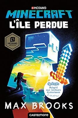 Castelmore Minecraft officiel : L'Île perdue (version dyslexique)