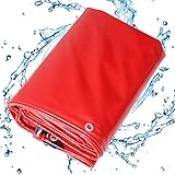 GRUESO Y FUERTE: capa superior tejida de alta densidad para máxima flexibilidad y resistencia, respaldo laminado reforzado de baja densidad para resistir al agua y al clima.